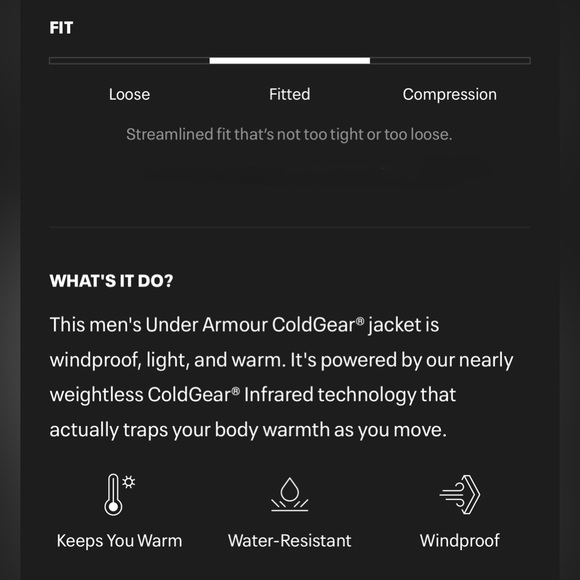 Under Armour ColdGear Infrared Shield Jacket (XXL). Baroque Green (310) - Picture 14 of 16